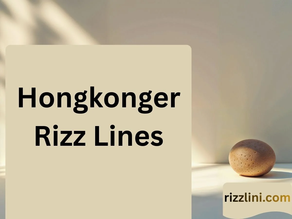 Hongkonger Rizz Lines
