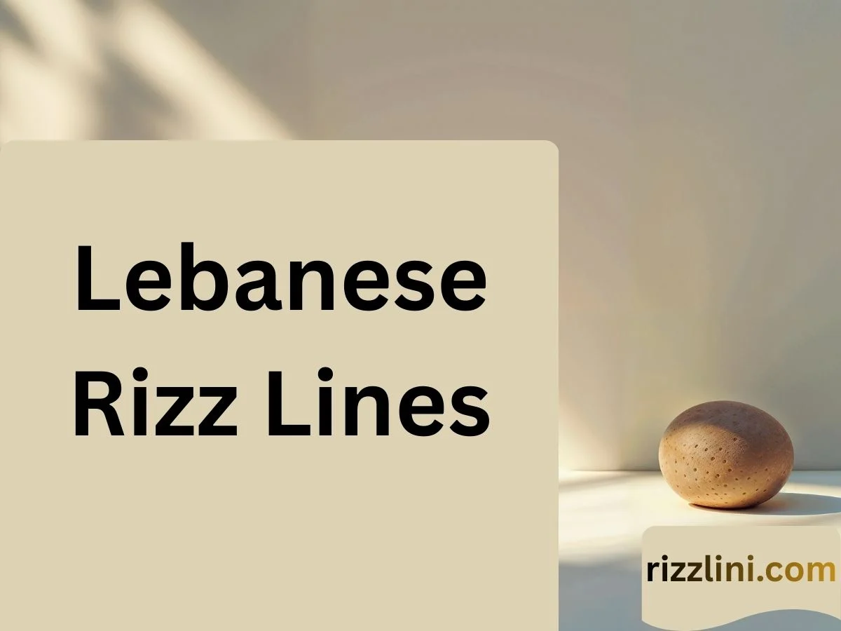 Lebanese Rizz Lines