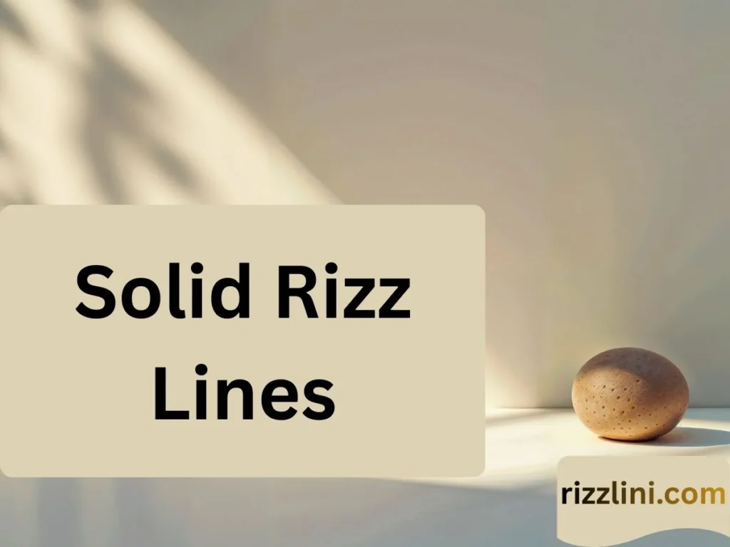 Solid Rizz Lines