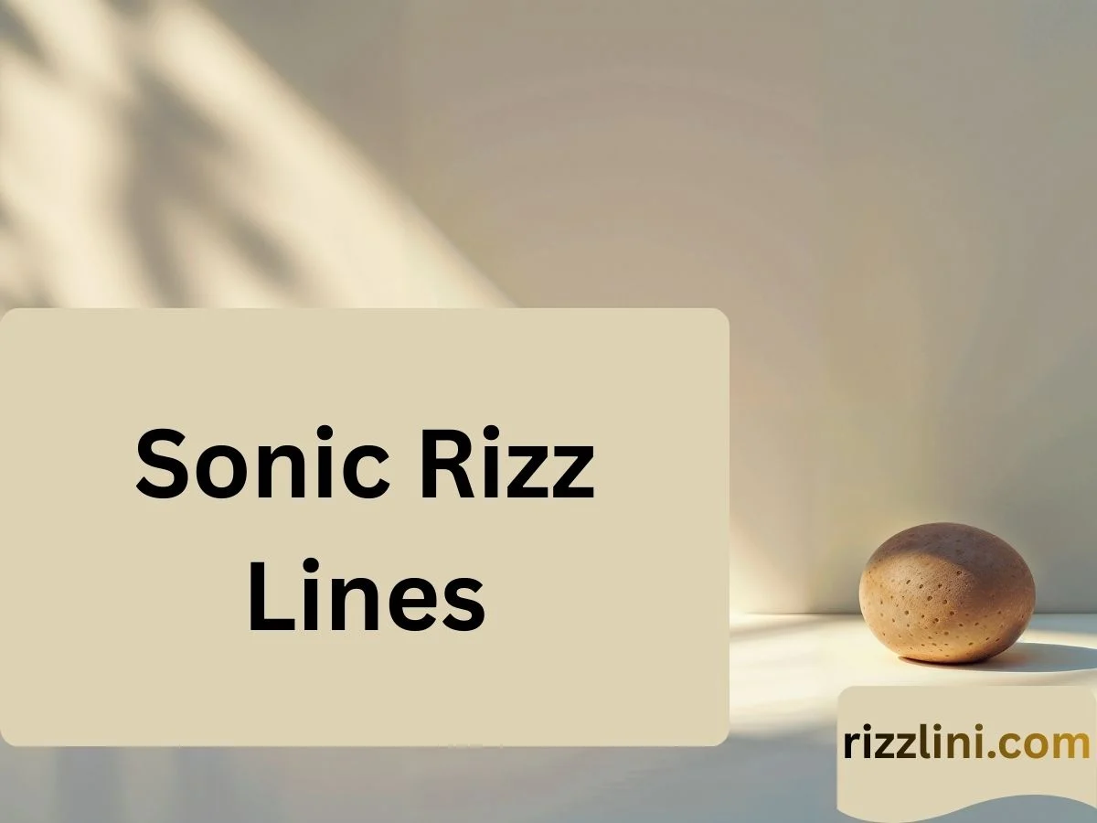 Sonic Rizz Lines